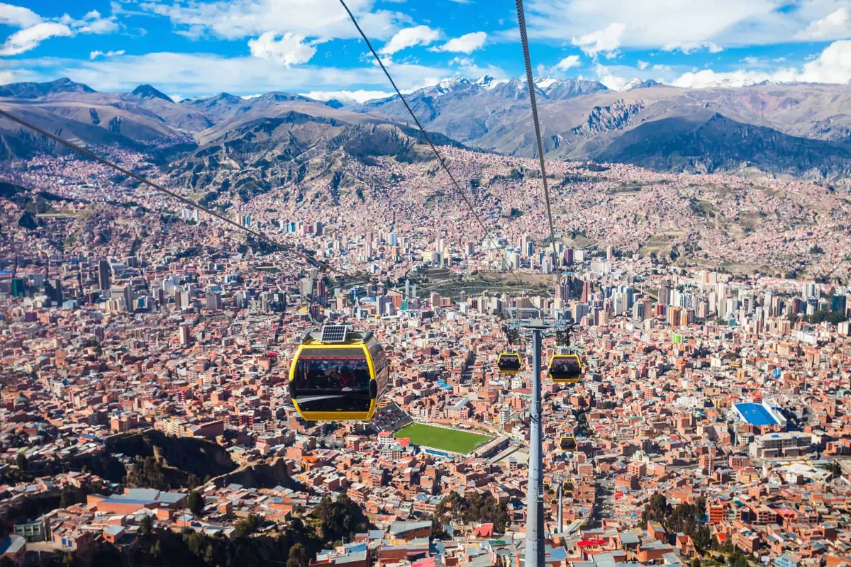 ภาพประกอบโปรแกรมวันที่ 10: Copacabana → La Paz
