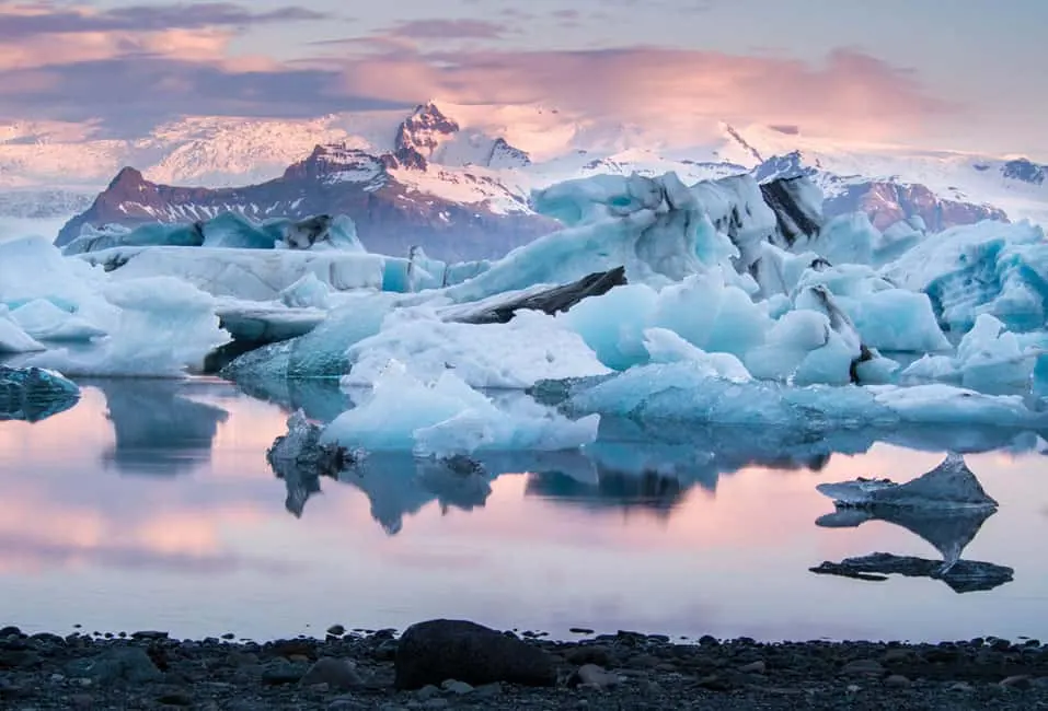ภาพประกอบโปรแกรมวันที่ 5: South Iceland Glacier Region