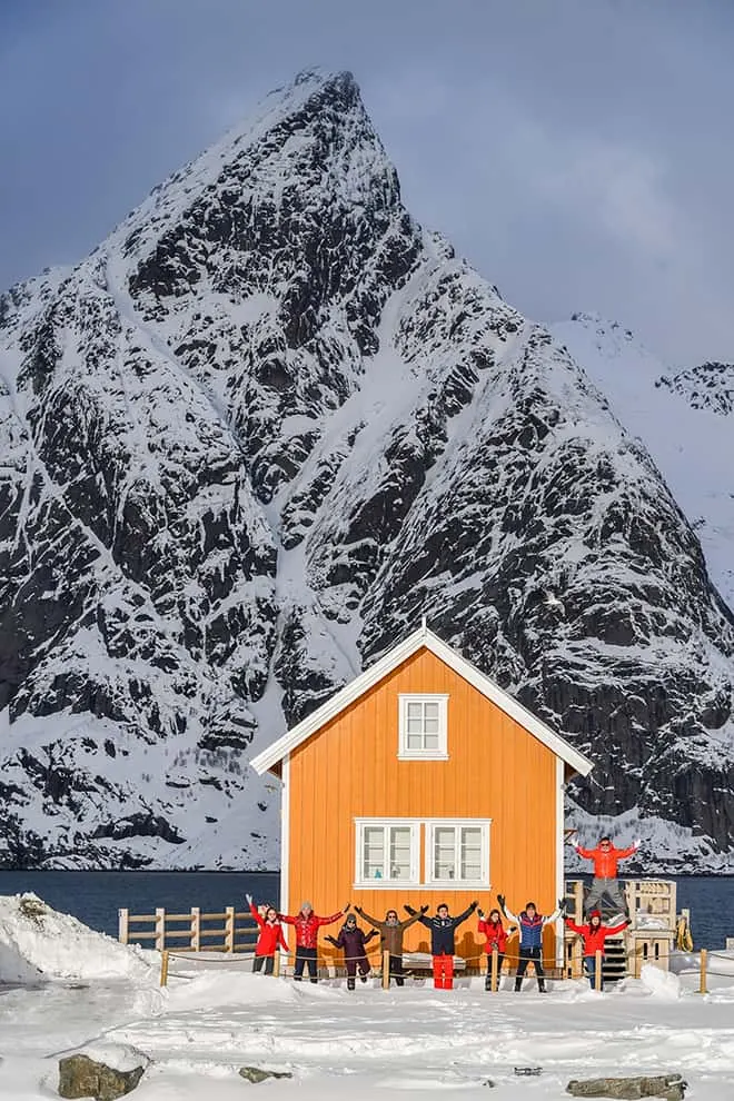 ภาพประกอบโปรแกรมวันที่ 4: Hamnøy → Å