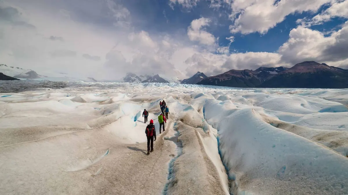 ภาพประกอบโปรแกรมวันที่ 13: El Calafate → Perito Moreno Glacier