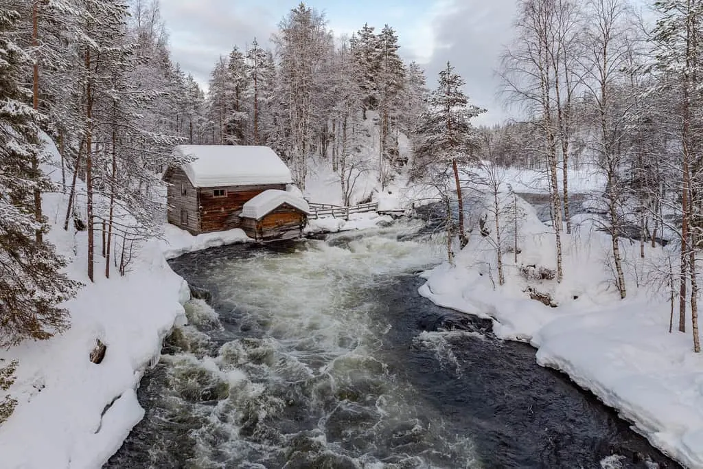 ภาพประกอบโปรแกรมวันที่ 3: Oulu → Kuusamo