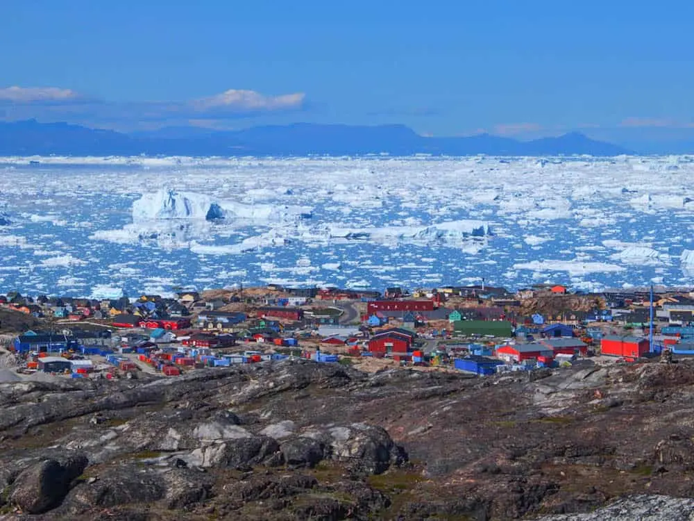 ภาพประกอบโปรแกรมวันที่ 2: Copenhagen → Kangerlussuaq → Ilulissat