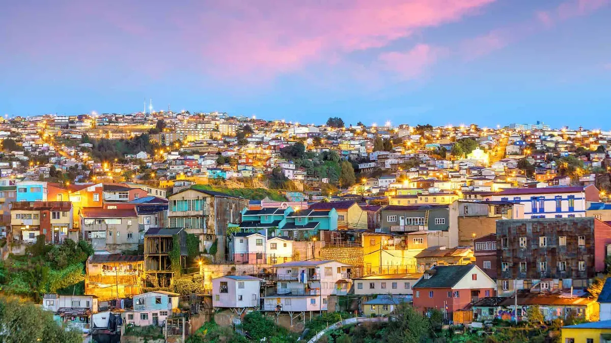 ภาพประกอบโปรแกรมวันที่ 13: Santiago → Valparaíso