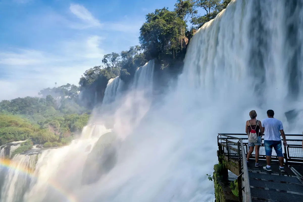 ภาพประกอบโปรแกรมวันที่ 16: Buenos Aires → Iguaçu Falls · Argentina → Foz do Iguaçu