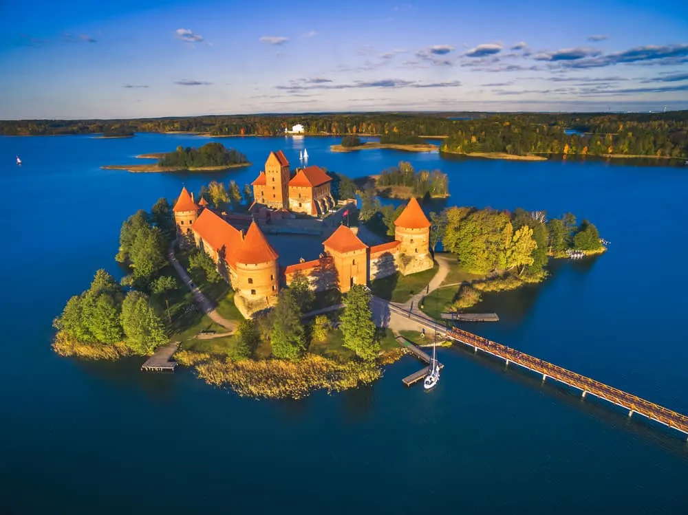ภาพประกอบโปรแกรมวันที่ 7: Vilnius → Trakai → Vilnius
