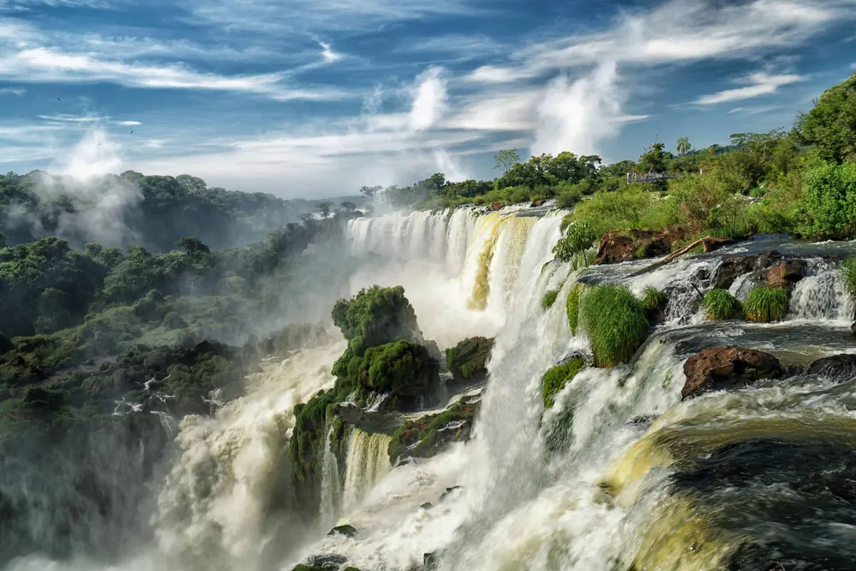 ภาพประกอบโปรแกรมวันที่ 16: Buenos Aires → Iguaçu Falls · Argentina → Foz do Iguaçu