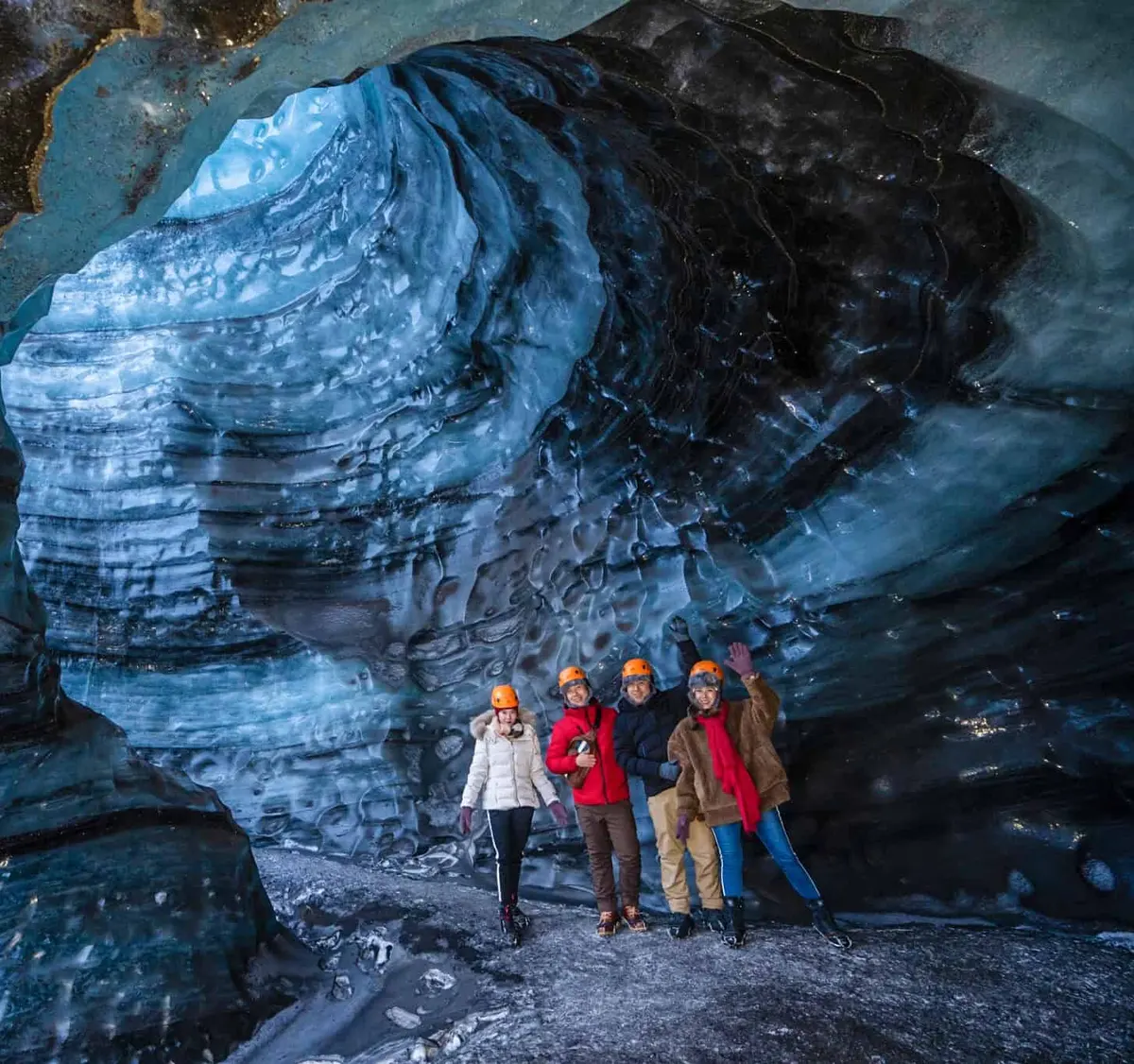 ภาพประกอบโปรแกรมวันที่ 6: South Iceland Coast → Ice Cave