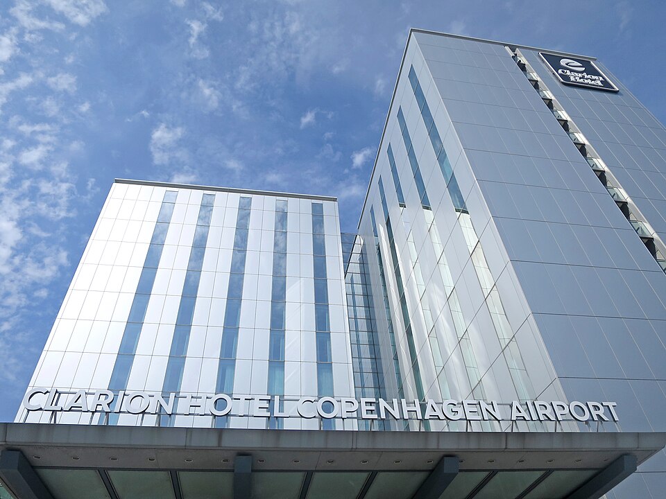 ภายนอก Clarion Hotel Copenhagen Airport ถ่ายเดือนพฤษภาคม 2018